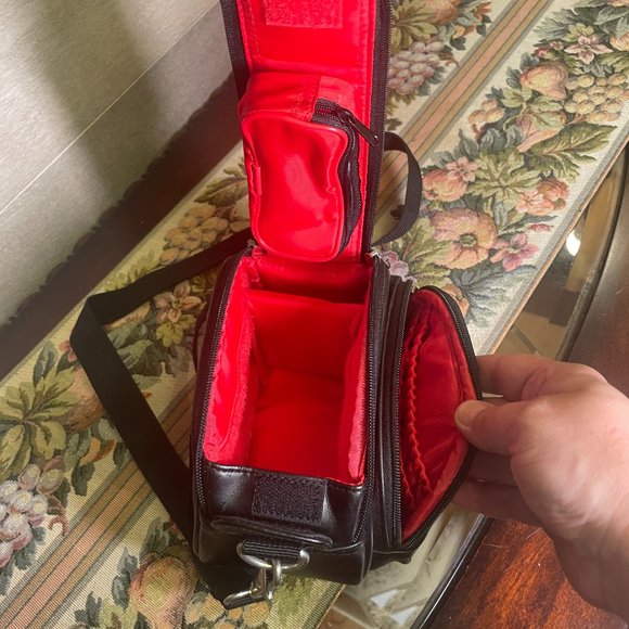 Kenneth Cole Reaction R-tech Camera Photo Video Equip Bag Adjustable Strap Case - Picture 9 of 10